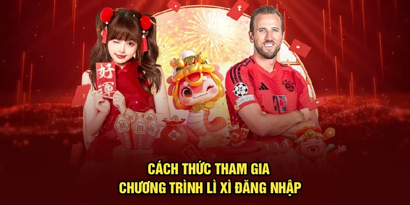 Cách thức tham gia chương trình Lì Xì Đăng Nhập